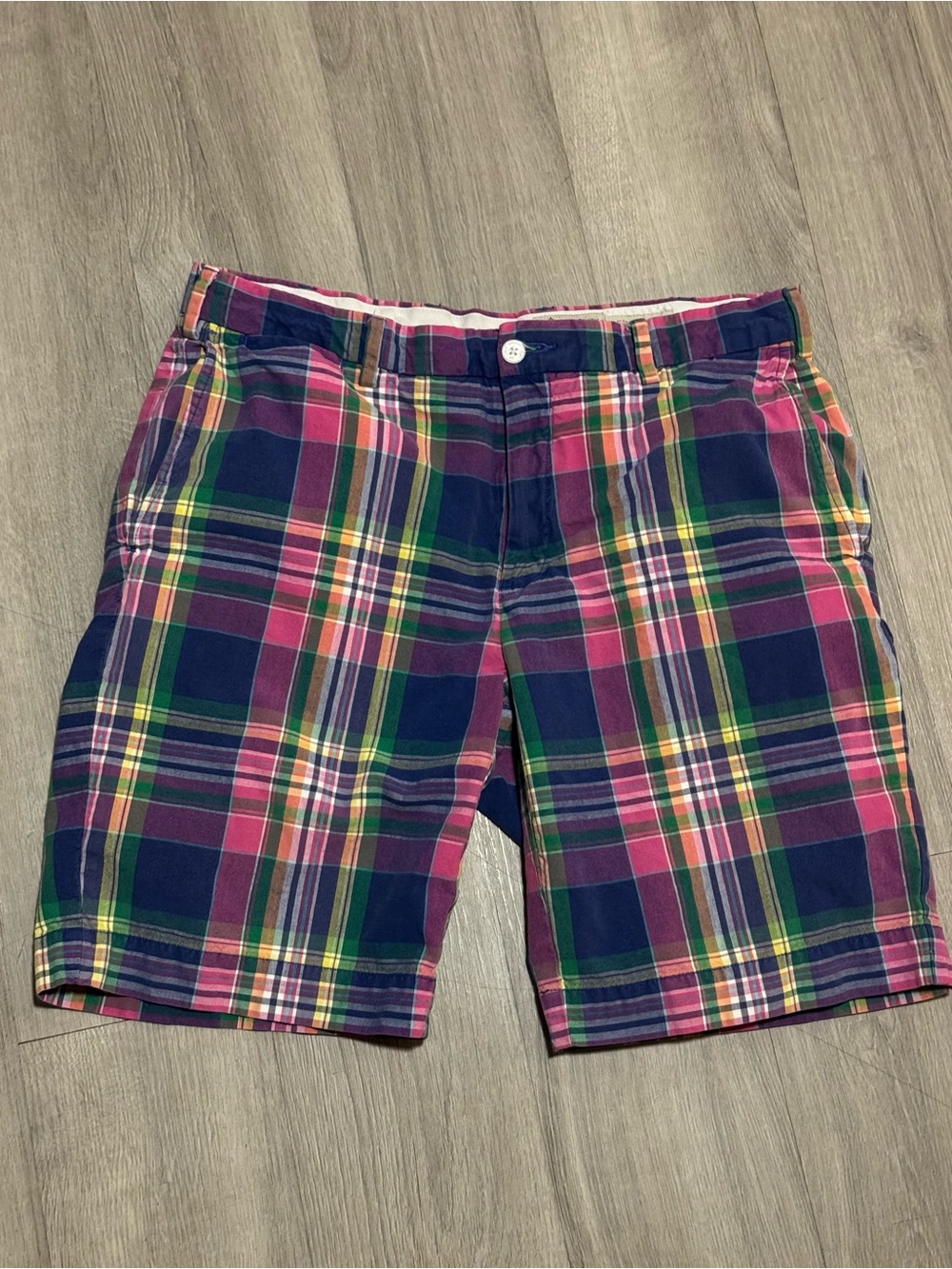 Men’s Plaid Vintage Ralph Lauren Madras Shorts